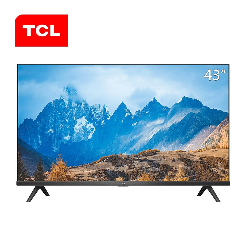 TCL电视 43V6F 43英寸 全高清电视 全景全面屏 杜比+DTS双解码 液晶平板 电视机