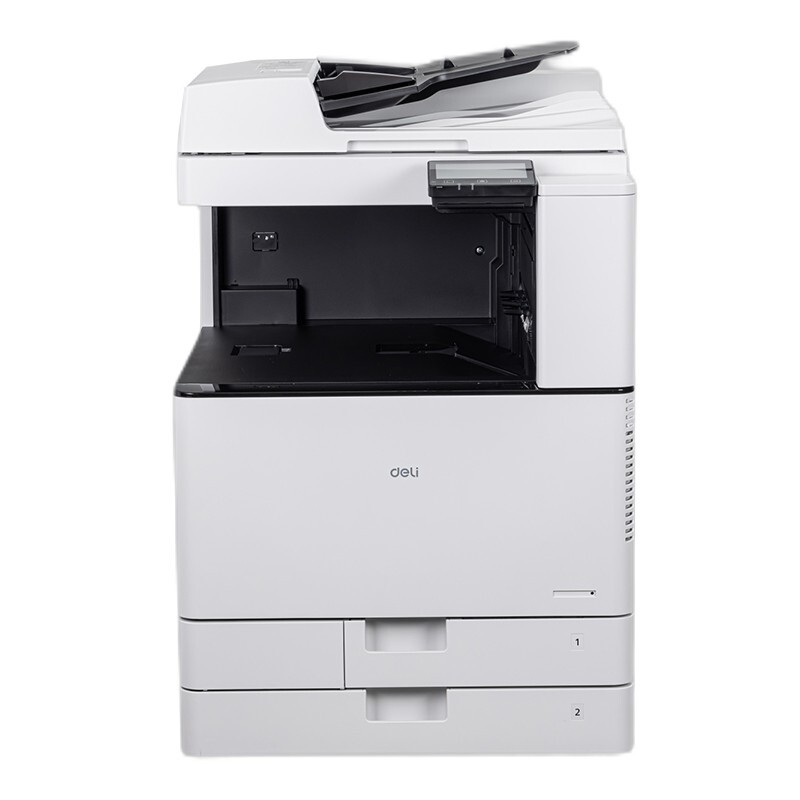 彩色激光复印机 得力/deli M301CR 彩色 双纸盒 原装工作台