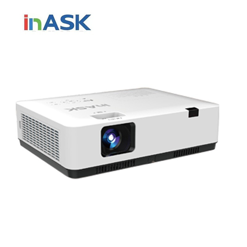 英士InASK 投影仪C系列 商务高清家用办公培训3800流明亮度 CX383
