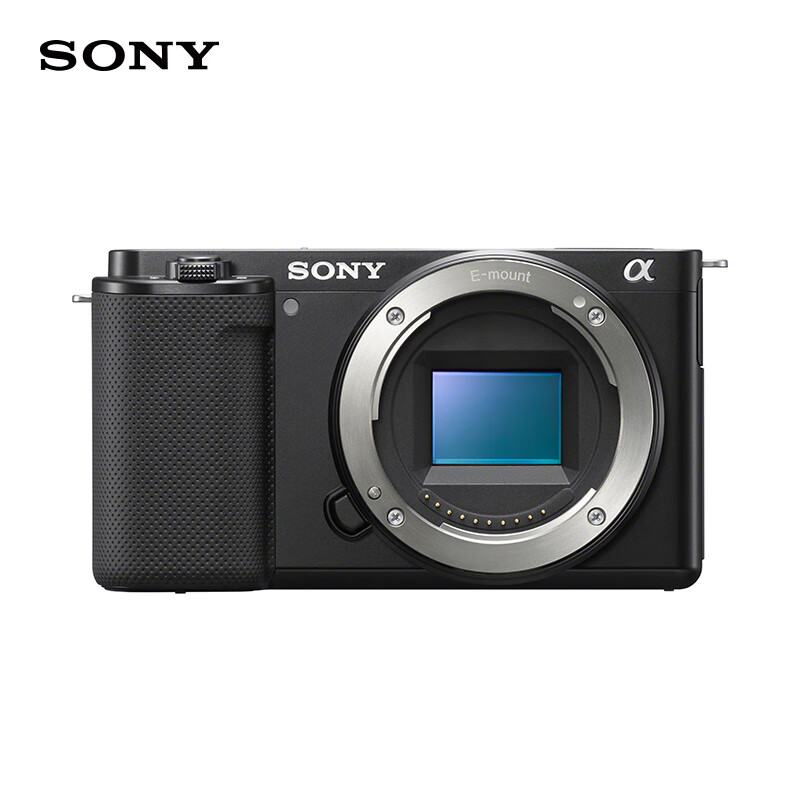照相机 索尼/SONY ZV-E10 2.5-3.0英寸 2000-2999万 微单微电 APS-C SD卡 单镜头套机 黑色