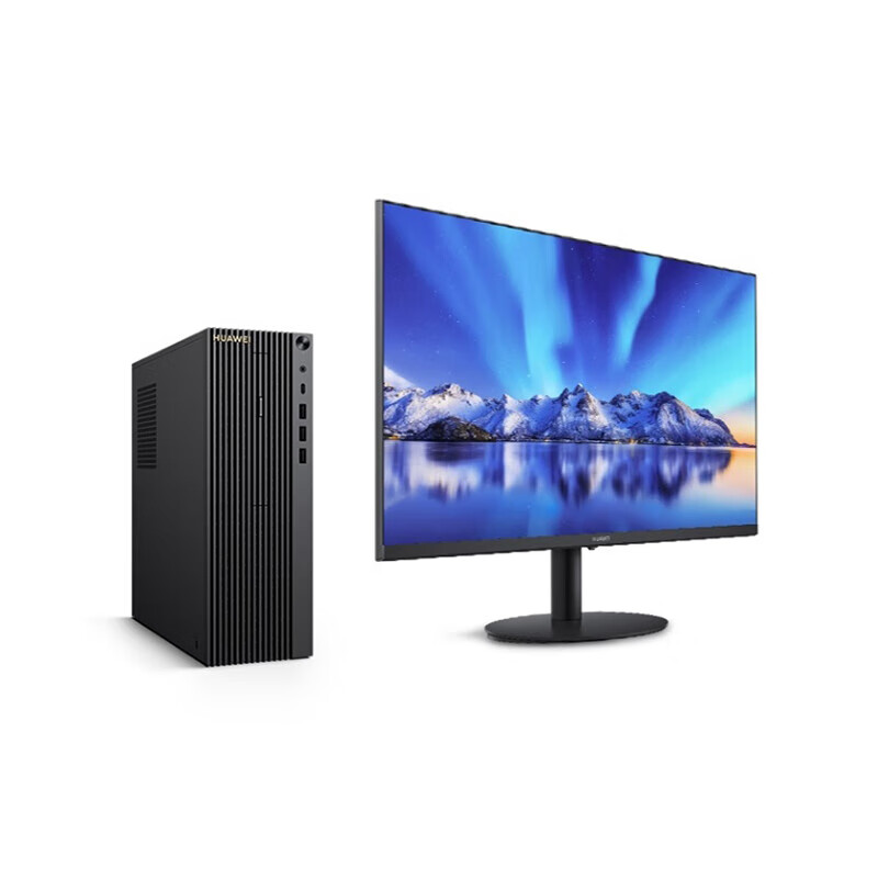 台式计算机 华为/Huawei W585x-A001 麒麟9000C 23.8 集成显卡 共享内存 256G 8GB