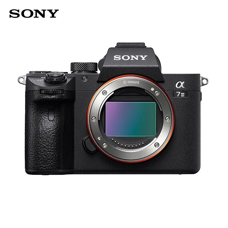 照相机 索尼/SONY ILCE-7M3 2.5-3.0英寸 2420万 单反相机 全画幅 SD卡 单机身 黑色