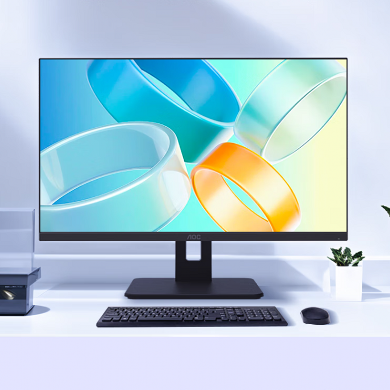AOC 24P10Q 23.8英寸显示器 IPS全面屏