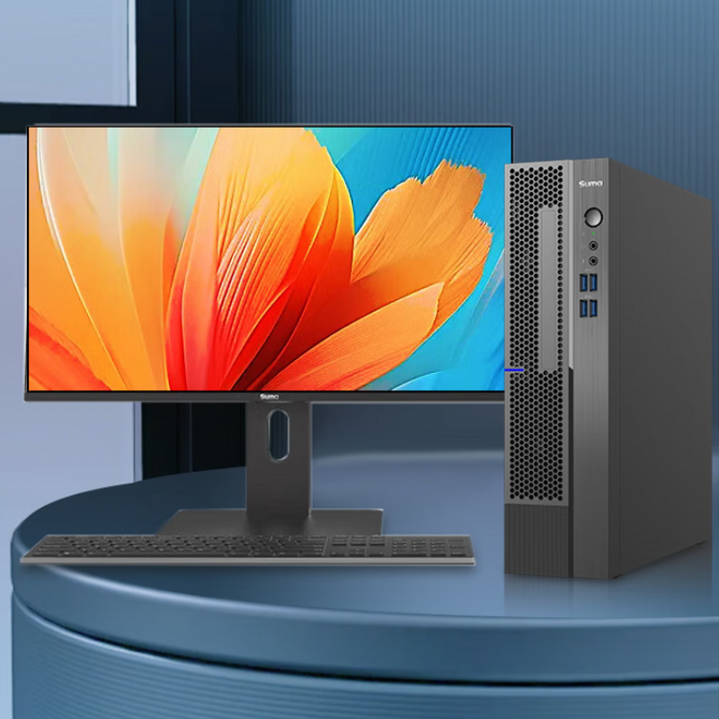 台式计算机 中科可控/SuMa 天阔T40L Hygon C86 3350 23.8 独立显卡 2G 512GB 16G