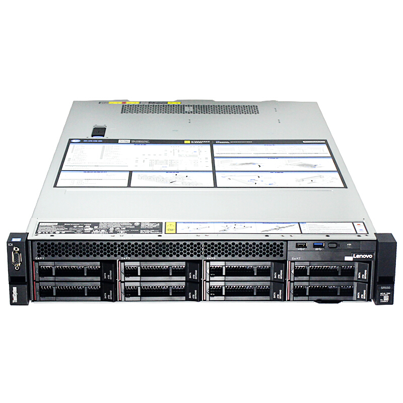 联想/Lenovo ThinkSystem SR550 2U机架式服务器（2*3204/32G/单电源/3*2T）