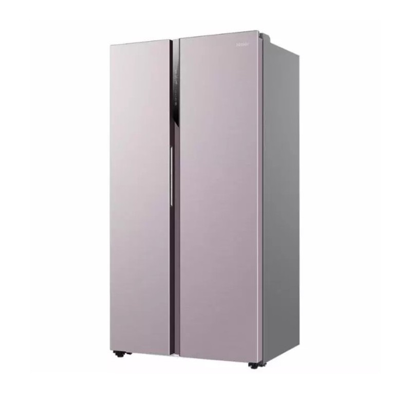海尔 BCD-601WDPR 电冰箱 对开门 二级能效 浅粉银