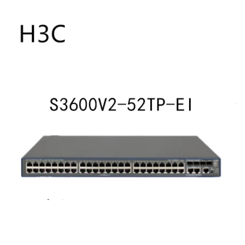 华三（H3C）LS-3600V2系列 48口百兆三层智能网管 企业级核心 交换设备 LS-3600V2-52TP-EI
