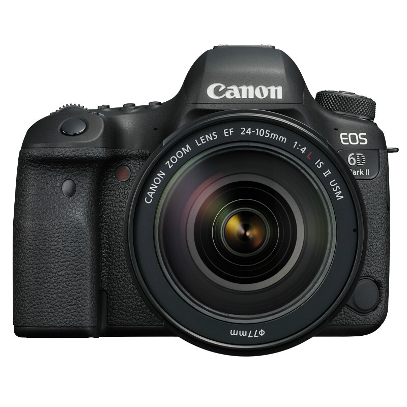 佳能 EOS 6D Mark II 6D2全画幅照相机（EF 24-105mm镜头+64G内存卡）