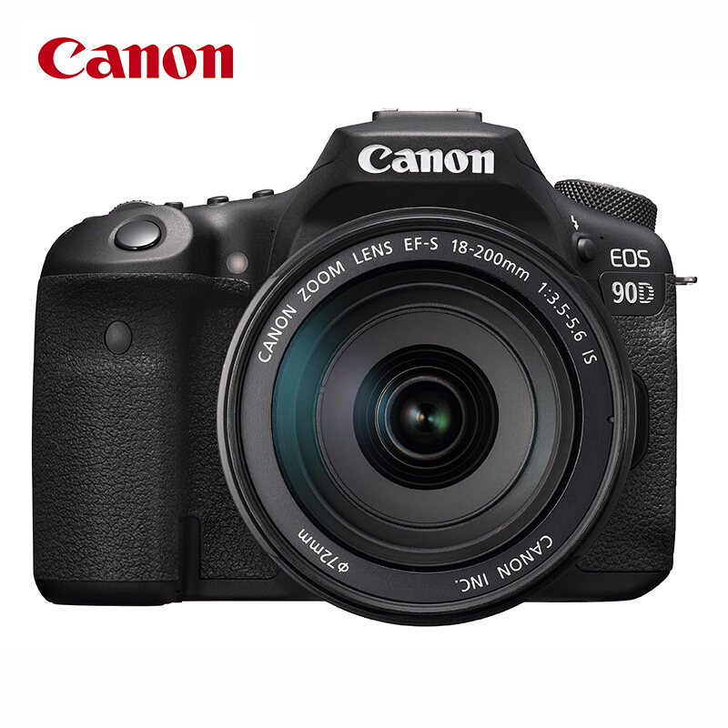 佳能（Canon）EOS 90D 单反相机 单反套机 照相机（18-55mm镜头）