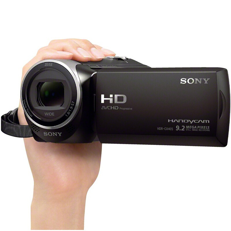 摄像机 索尼/SONY HDR-CX405 0-300万 15-30倍 3.0英寸 1小时以下 黑色系