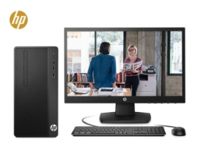 惠普(HP) HP 282 Pro G5 MT 台式计算机  i3-9100/4G/1TB/DVD刻录/集显/23.8英寸显示器
