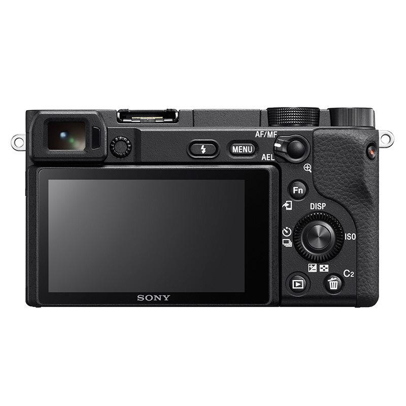 索尼照相机 ILCE6400L/A6400 微单套机16-50mm（32G内存卡+相机包）