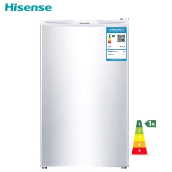 海信 (Hisense) BC-100S/A 100升 单门冷藏微冷冻电冰箱 迷你小型宿舍家用 一级能效 节能静音