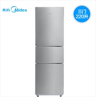 美的/Midea BCD-220TM 三开门电冰箱