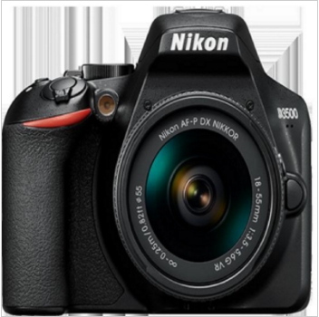 尼康 D3500 套机高清数码单反套机 配18-55镜头（闪迪16G卡+相机包包）照相机