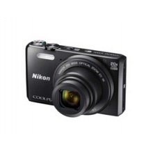 尼康（Nikon）COOLPIX S7000 数码照相机 黑色 (1602万有效像素 20倍光变 背入式CMOS 3英寸屏 25mm广角 WIFI)