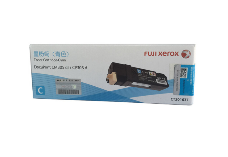 富士施乐（Fuji Xerox）CT201637青色 墨粉盒