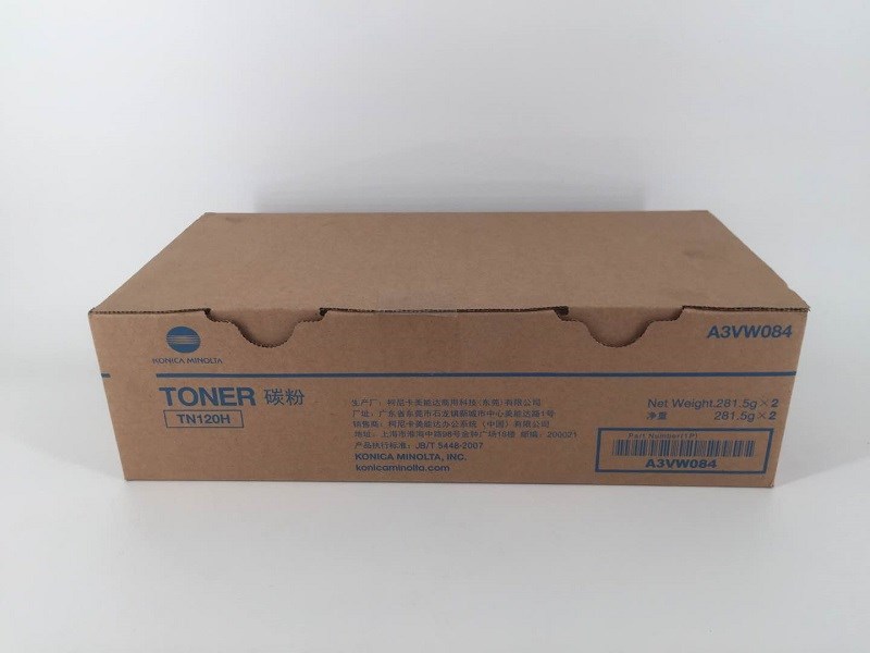 柯尼卡美能达（KONICAMINOLTA）TN120H 黑色墨粉盒 适用于柯尼卡美能达7223