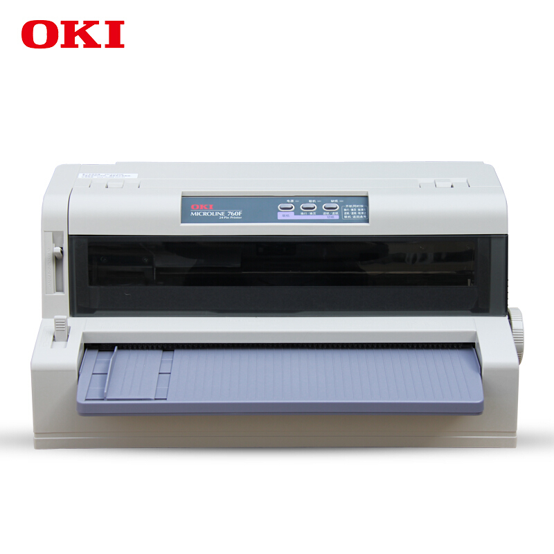 OKI 760F 营改增发票 开票据 税票 快递单连打 平推式针式打印机