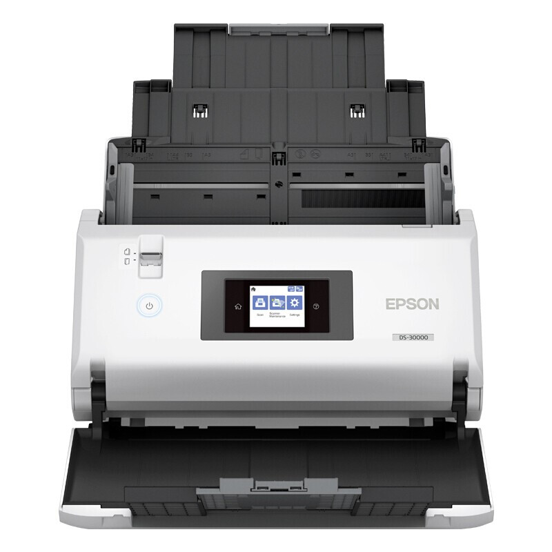 爱普生（EPSON）DS-30000 A3大幅面馈纸式彩色文档档案阅卷合同批量双面高速扫描仪 70页每分钟