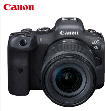 佳能（Canon）EOS R6 全画幅微单数码照相机（含24-105stm镜头+包+128G内存卡）