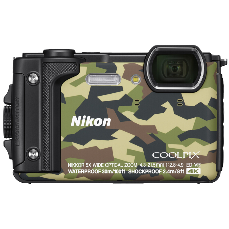 尼康(Nikon) COOLPIX W300s 4K摄像 数码相机 水下拍摄系统套装 照相机