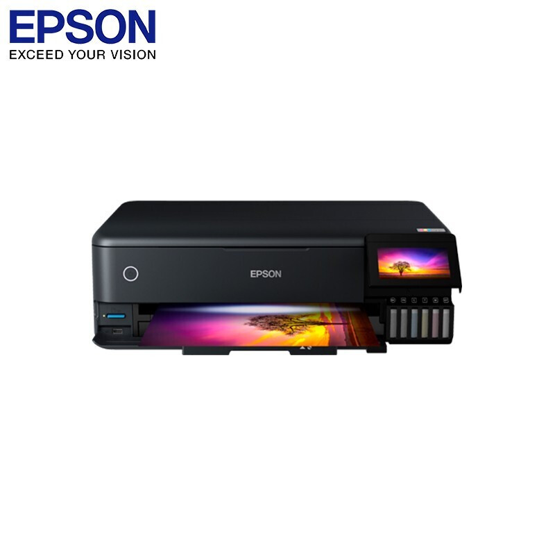 爱普生/EPSON L8188 A3+墨仓式 6色高端照片喷墨打印机 一体机