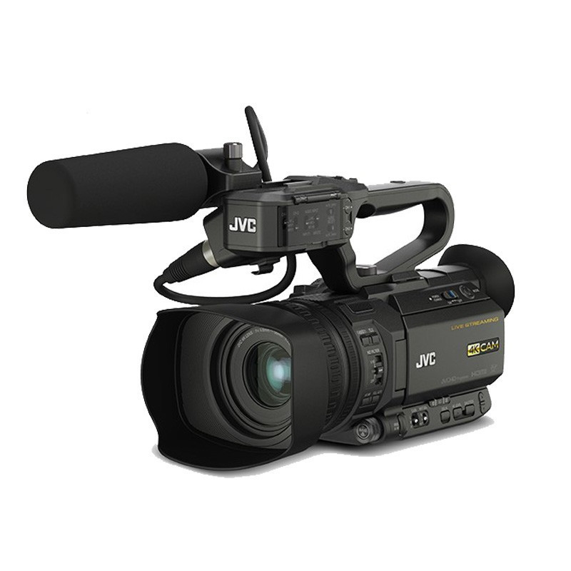 JVC GY-HM258 专业4K广播级肩扛式高清数码摄像机直播机